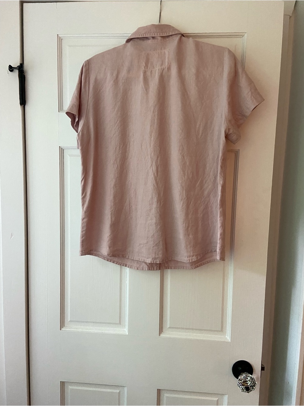 Dijon notPERFECTLINEN Shirt in Dusty Rose, Size M/L - Picture 4 of 4